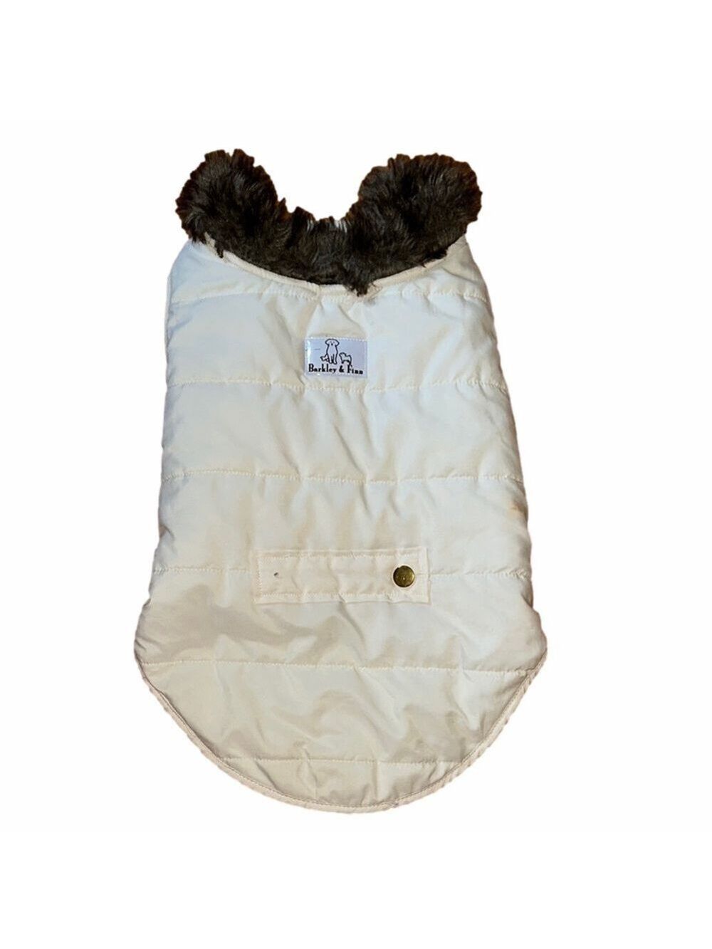 Dog Winter Jacket Large White
